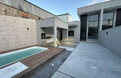 Casa com 3 dormitórios à venda, 90 m² por r$ 450.000 - aquarius (tamoios) - cabo frio/rj
