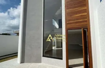 Casa com 2 dormitórios à venda, 170 m² por r$ 390.000 - vila do peró - cabo frio/rj