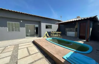 Casa com 2 dormitórios à venda, 80 m² por r$ 230.000 - unamar - cabo frio/rj
