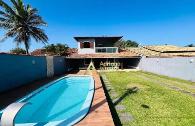 Casa com 4 dormitórios à venda, 180 m² por r$ 430.000 - florestinha - cabo frio/rj