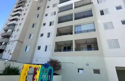 Edificio barcelona apartamento com 95m2 3 dormitórios, sacada com vista livre no jd satélite
