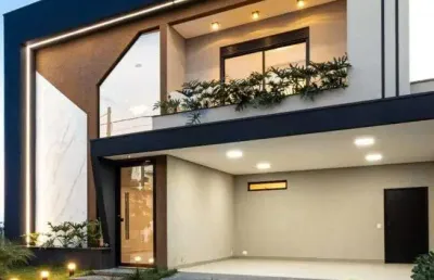Lindo sobrado no condomínio vivva em jacareí - 4 suítes com 258 m² de construção