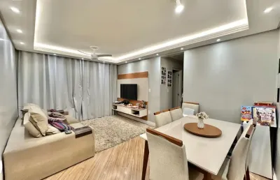 Apartamento à venda no parque industrial - andar alto, 77m², 3 dormitórios e lazer completo