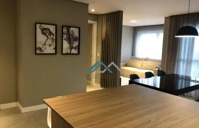 Apartamento mobiliado com 1 suíte, 67 m² - venda por r$ 1.200.000 ou aluguel por r$ 7.491/mês - edifício glass - barueri/sp