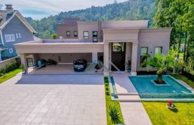 Mansão com 5 suítes, mobiliada à venda, 1000 m² por r$ 32.000.000 - tamboré 1 - barueri/sp