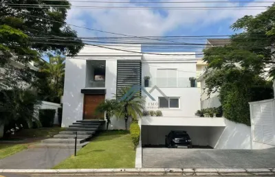 Casa mobiliada com 4 suítes para alugar, 522 m² por r$ 39.850/mês - alphaville 0 - barueri/sp