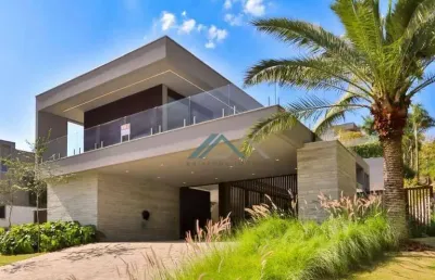 Imponente casa com 4 suítes à venda, 540 m² por r$ 11.900.000 - vila solaia - barueri/sp