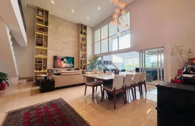 Apartamento com 4 suítes à venda, 397 m² por r$ 7.500.000 - edifício the lake - barueri/sp
