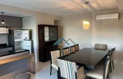 Apartamento mobiliado com 3 dormitórios, sendo 1 suíte para alugar, 110 m² por r$ 11.000/mês - edifício parc athenee - barueri/sp