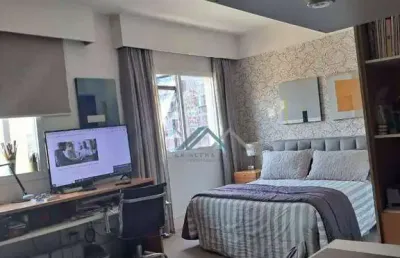Lindo flat com 1 dormitório à venda, 36 m² por r$ 420.000 - edificio confort alphaville - barueri/sp