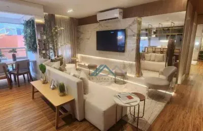 Apartamento com 3 suítes à venda, 114 m² por r$ 1.680.000 - oásis home resort - barueri/sp