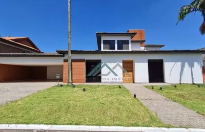 Casa com 4 suítes, 620 m² - venda por r$ 3.900.000 ou aluguel por r$ 21.000/mês - residencial cinco (alphaville) - santana de parnaíba/sp