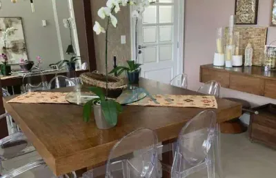 Casa mobiliada com 4 suítes para alugar, 400 m² por r$ 29.500/mês - residencial cinco (alphaville) - santana de parnaíba/sp