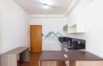 Magnífico studio com 1 dormitório para alugar, 45 m² por r$ 3.800/mês - edifício link studios - santana de parnaíba/sp
