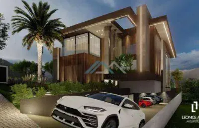 Luxuosa casa com 4 suítes à venda, 765 m² por r$ 18.000.000 - tamboré 11 - santana de parnaíba/sp