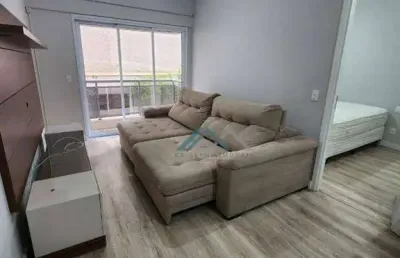 Lindo apartamento compacto e semimobiliado com 1 suíte à venda, 49 m² por r$ 720.000 - edifício wi-house - barueri/sp