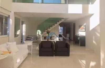Linda casa com 4 dormitórios, sendo 3 suítes, 480 m² - venda por r$ 5.250.000 ou aluguel por r$ 25.800/mês - alphaville 02 - barueri/sp