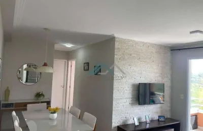 Apartamento com 2 dormitórios, sendo 1 suíte à venda, 62 m² por r$ 430.000 - edifício colore - barueri/sp