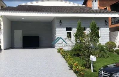 Casa com 3 suítes para alugar, 400 m² por r$ 18.000/mês - alphaville 03 - santana de parnaíba/sp
