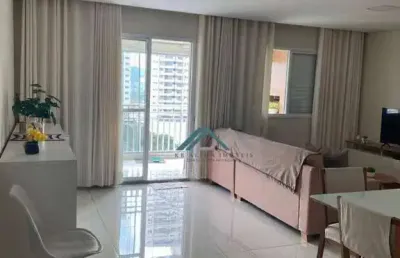 Apartamento semimobiliado com 3 dormitórios, sendo 1 suíte à venda, 105 m² por r$ 1.020.000 - condomínio parque barueri - barueri/sp