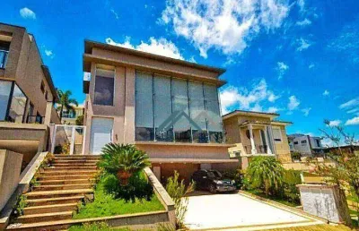 Casa com 4 suítes à venda, 425 m² por r$ 4.500.000 - burle marx - santana de parnaíba/sp