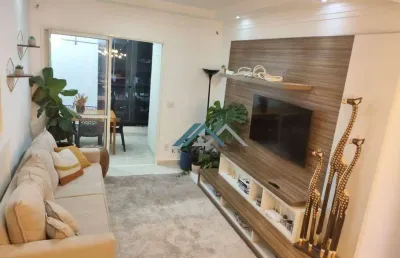 Apartamento com 3 dormitórios, sendo 1 suíte à venda, 94 m² por r$ 860.000 - edifício alto da mata - barueri/sp