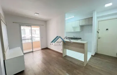 Apartamento com 2 dormitórios, sendo 1 suíte 70 m² - venda por r$ 570.000 ou aluguel por r$ 3.839/mês - edifício play barueri - barueri/sp