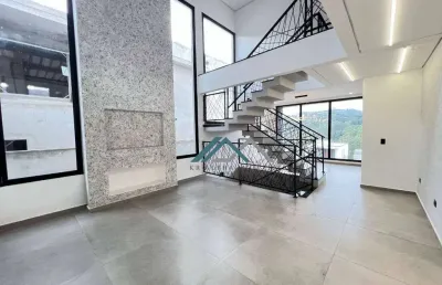 Casa com 4 suítes para alugar, 294 m² por r$ 22.000/mês - condomínio itahyê 2 - santana de parnaíba/sp
