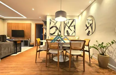 Apartamento com 3 dormitórios, sendo 1 suíte à venda, 123 m² por r$ 1.490.000 - paisagem tamboré - santana de parnaíba/sp