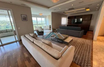 Apartamento com 3 suítes à venda, 322 m² por r$ 3.900.000 - edifício penthouses - santana de parnaíba/sp