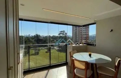 Apartamento mobiliado com 2 suítes à venda, 64 m² por r$ 1.380.000 - aruanã - barueri/sp