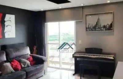 Apartamento mobiliado com 3 dormitórios, sendo 1 suíte para alugar, 110 m² por r$ 8.045/mês - edifício play barueri - barueri/sp