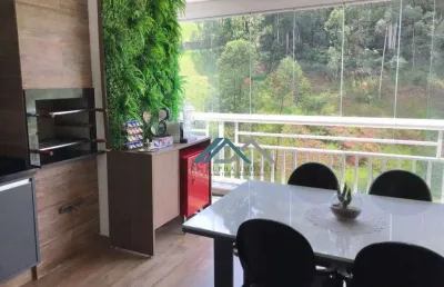 Apartamento com 3 dormitórios, sendo 1 suíte à venda, 123 m² por r$ 1.690.000 - paisagem tamboré - santana de parnaíba/sp