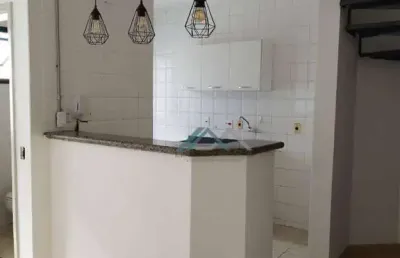 Apartamento duplex com 2 dormitórios para alugar, 68 m² por r$ 4.281,09/mês - edifício duplex house - barueri/sp