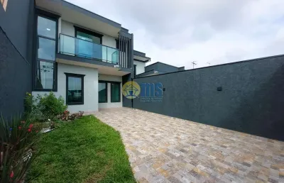 Casa com 4 quartos à venda na rua colômbia, 578, nações, fazenda rio grande por r$ 790.000