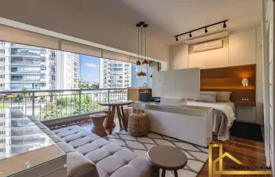 Apartamento com 1 quarto à venda na Avenida Marcos Penteado de Ulhôa Rodrigues, 4003, Tamboré, Santana de Parnaíba