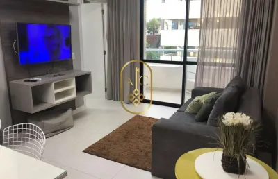 Apartamento para venda em salvador, caminho das árvores, 1 dormitório, 1 suíte, 1 banheiro, 1 vaga