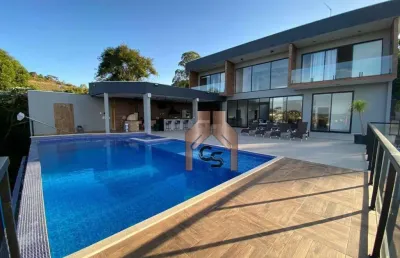 Chácara com 7 dormitórios à venda, 2000 m² por r$ 8.500.000 - igarata - igaratá/sp-