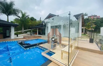 Chácara com 6 dormitórios à venda, 1700 m² por r$ 2.200.000,01 -  igarata  - igaratá/sp