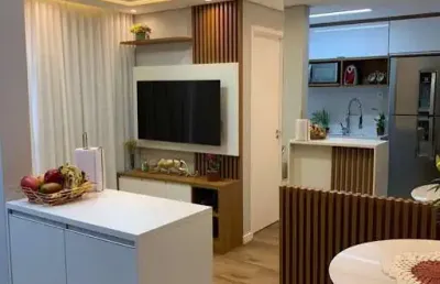 Apartamento com 2 dormitórios à venda mobiliado, 42 m² por r$ 425.000 - itapegica - guarulhos/sp - (condomínio top guarulhos)