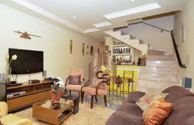 Sobrado com 3 dormitórios à venda, 115 m² por r$ 550.000,00 - parque continental ii - guarulhos/sp