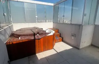 Fatto vila rio cobertura com 2 dormitórios à venda, 90 m² por r$ 479.000 - jardim las vegas - guarulhos/sp