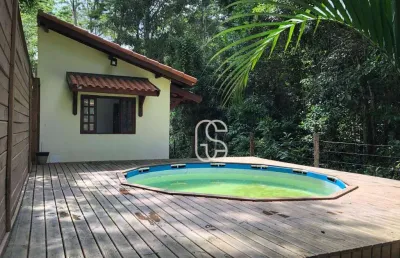 Chácara com 1 dormitório à venda, 1000 m² por r$ 274.000,01 - jacaré - santa branca/sp