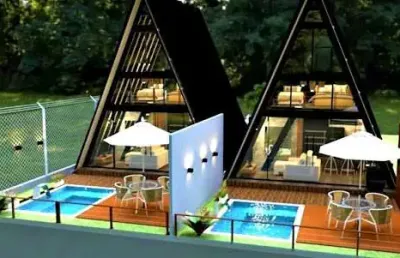 Bangalô com 1 dormitório à venda, 50 m² por r$ 269.000,00 - rio acima - mairiporã/sp