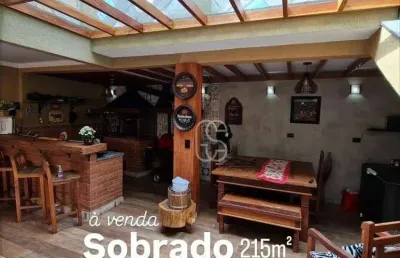 Sobrado com 3 dormitórios 1 suíte 3 vagas à venda, 215 m² por r$ 920.000 - jardim vila galvão - guarulhos/sp