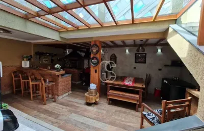 Sobrado com 3 dormitórios 1 suíte 3 vagas à venda, 215 m² por r$ 920.000 - jardim vila galvão - guarulhos/sp