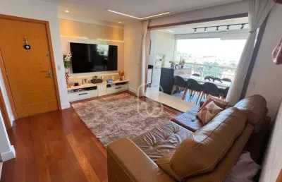 Lindissimo apartamento com 2 suítes, 94 m² - venda por r$ 1.300.000 ou aluguel por r$ 7.326/mês - centro-guarulhos/sp-condomínio via jardins do bosque