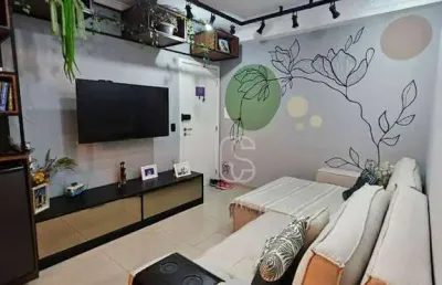 Apartamento com 2 dormitórios à venda, 58 m² por r$ 560.000 - picanco - guarulhos/sp (condomínio due bosque maia)