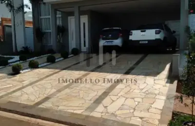 Casa à venda em paulínia, betel, com 3 suítes, com 236 m², residencial villa franca - betel