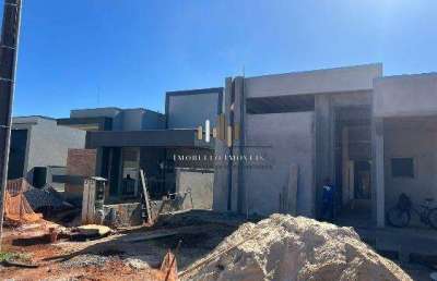 Casa à venda em paulínia, parque brasil 500, com 3 suítes, com 192 m², terras do cancioneiro